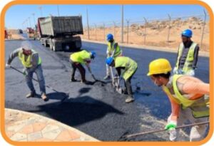 Civil Excavation Asphalt Concrete Works